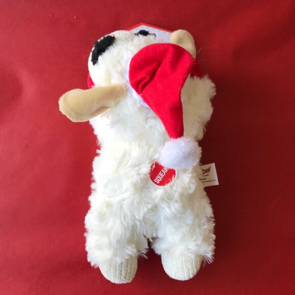 Multipet Plush Dog Toy,  Christmas Holiday  Lambchop - Picture 4 of 4